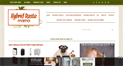 Desktop Screenshot of hybridrastamama.com